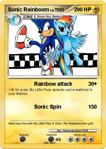 Pokemon Sonic Rainboom