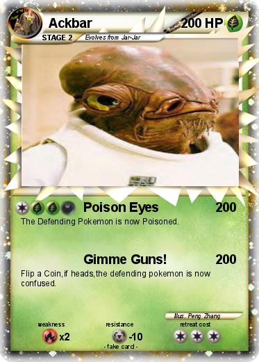 Pokemon Ackbar