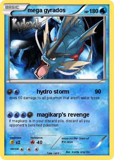 Pokemon mega gyrados
