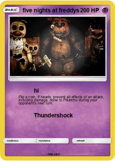 Pokemon five nights at freddys