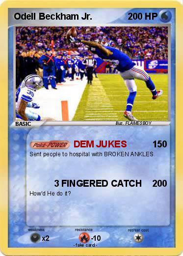 Pokemon Odell Beckham Jr.