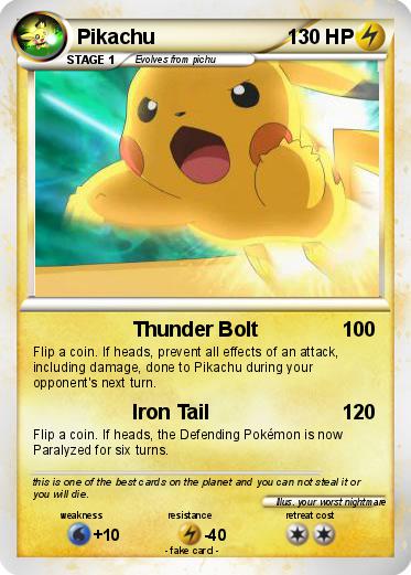 Pokemon Pikachu
