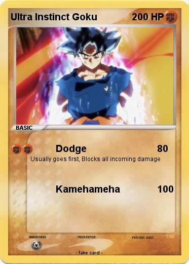 Pokemon Ultra Instinct Goku