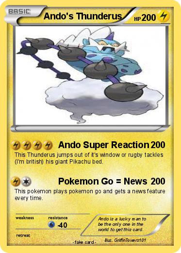 Pokemon Ando's Thunderus