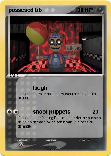 Pokemon possesed bb