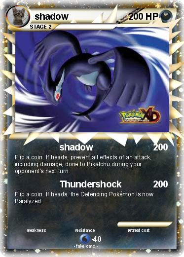 Pokemon shadow