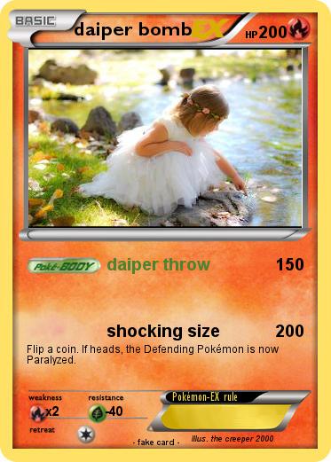 Pokemon daiper bomb