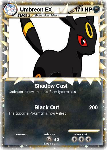 Pokemon Umbreon EX