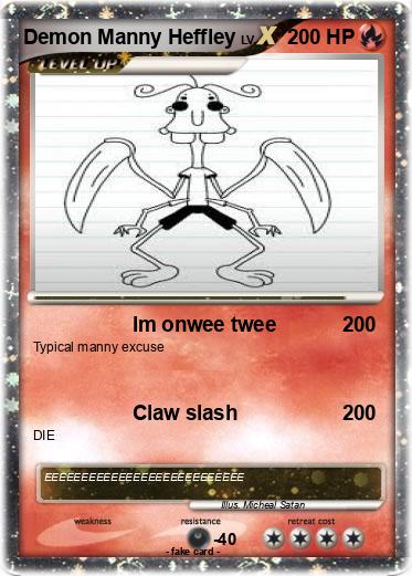 Pokemon Demon Manny Heffley