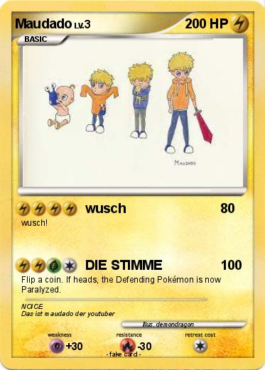 Pokemon Maudado