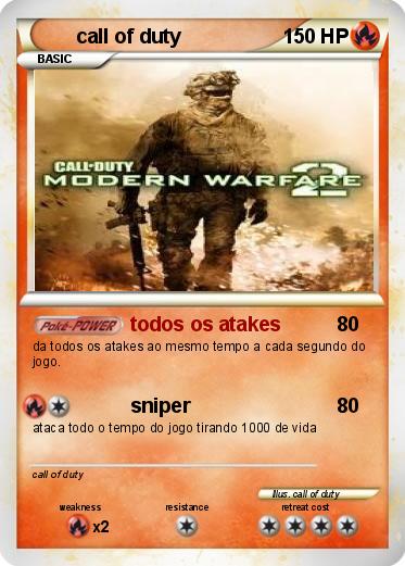 Pokemon call of duty