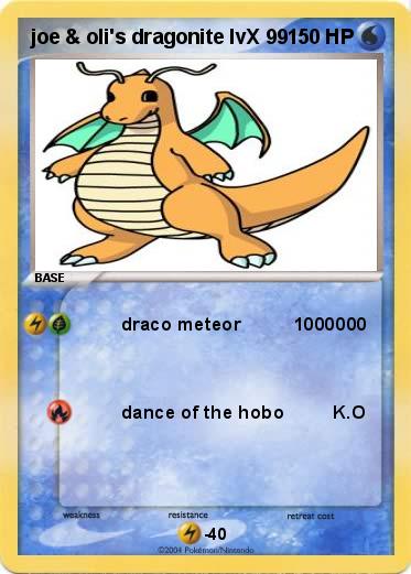Pokemon joe & oli's dragonite lvX 99