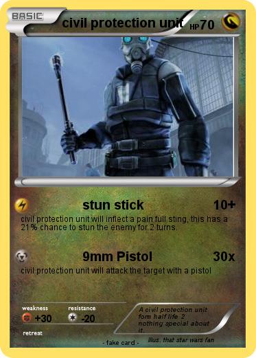 Pokemon civil protection unit