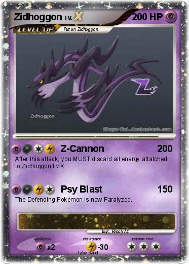 Pokemon Zidhoggon