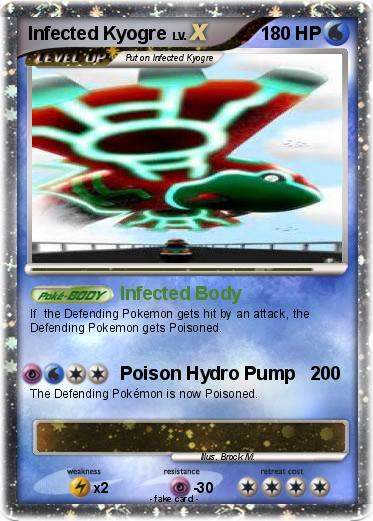 Pokemon Infected Kyogre