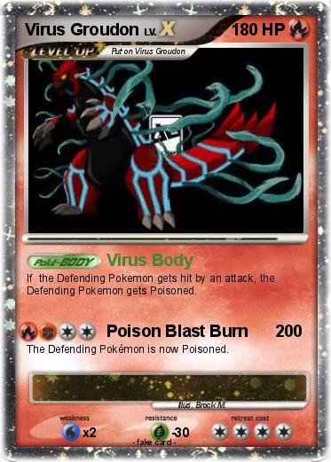 Pokemon Virus Groudon