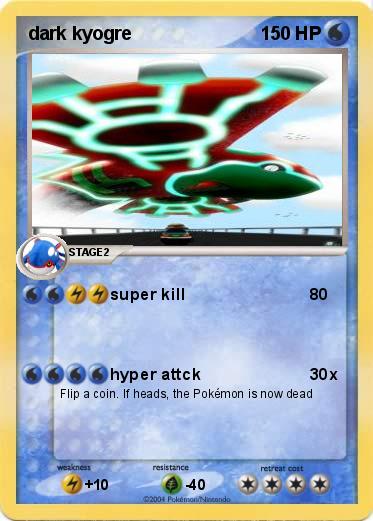 Pokemon dark kyogre