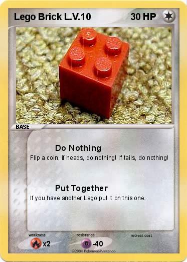 Pokemon Lego Brick L.V.10
