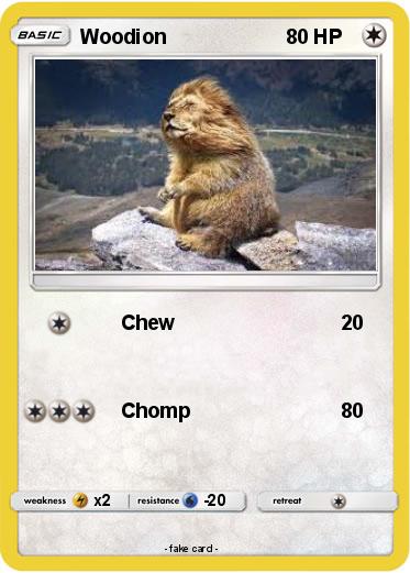 Pokemon Woodion