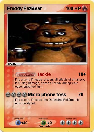 Pokemon Freddy FazBear