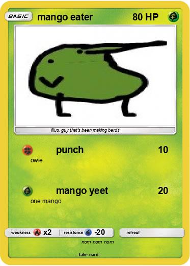 Pokemon mango eater