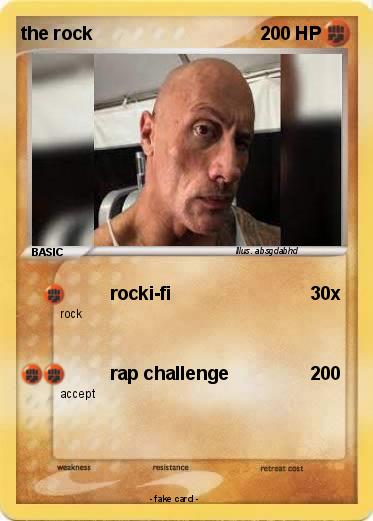 Pokemon the rock