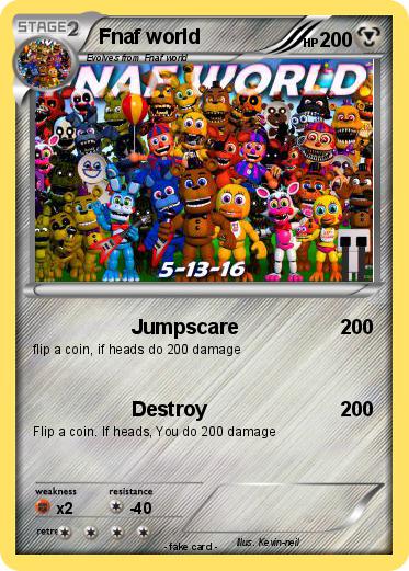 Pokemon Fnaf world