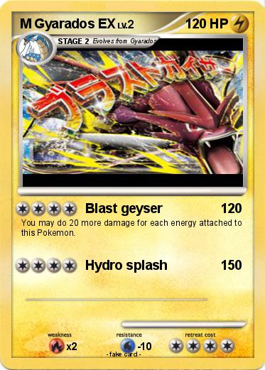 Pokemon M Gyarados EX