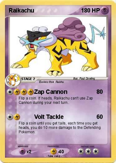 Pokemon Raikachu