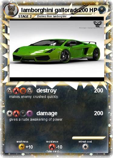 Pokemon lamborghini gallorado
