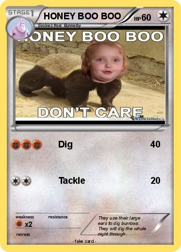 Pokemon HONEY BOO BOO