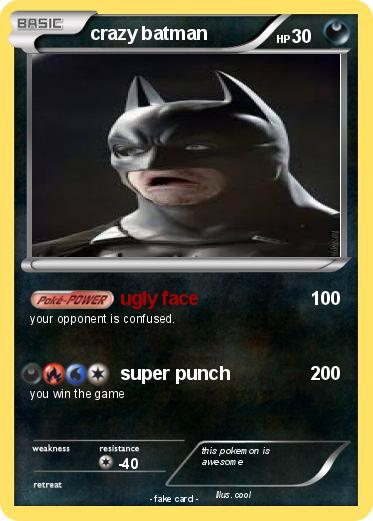 Pokemon crazy batman