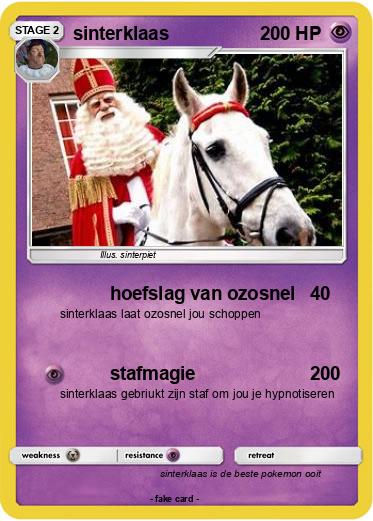 Pokemon sinterklaas
