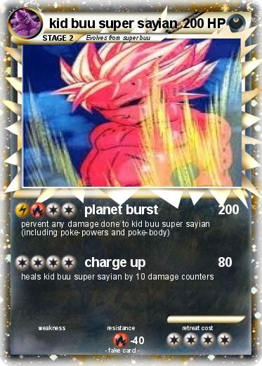 Pokemon kid buu super sayian