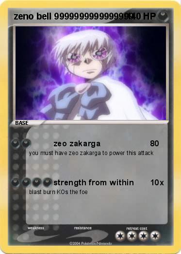 Pokemon zeno bell 9999999999999999