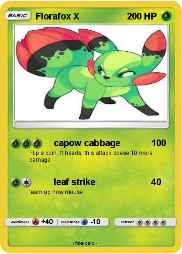 Pokemon Florafox X