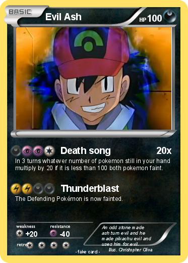 Pokemon Evil Ash