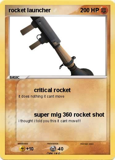 Pokemon rocket launcher