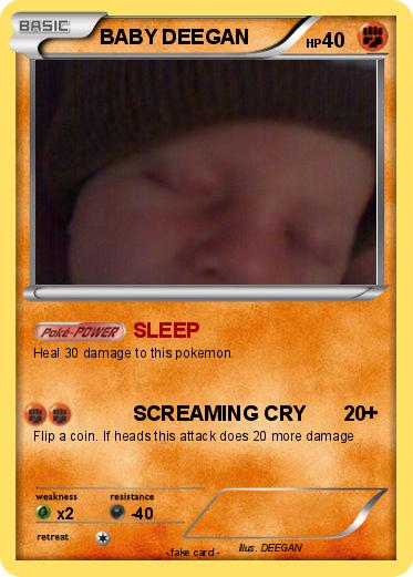 Pokemon BABY DEEGAN