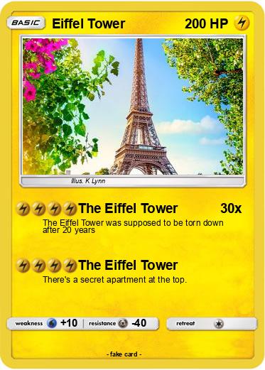 Pokemon Eiffel Tower