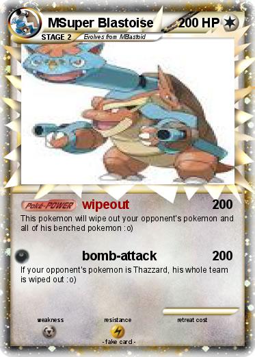 Pokemon MSuper Blastoise