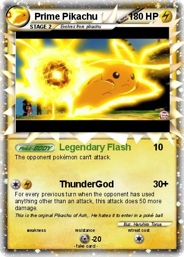 Pokemon Prime Pikachu