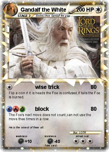 Pokemon Gandalf the White
