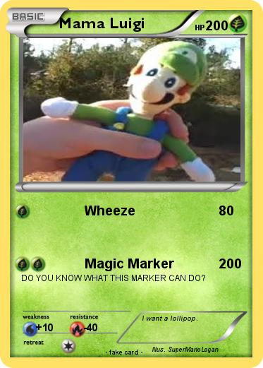 Pokemon Mama Luigi