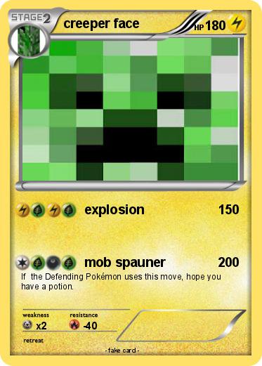 Pokemon creeper face