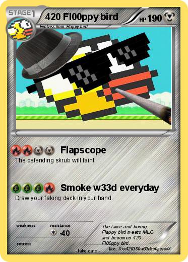 Pokemon 420 Fl00ppy bird