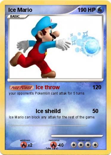 Pokemon Ice Mario