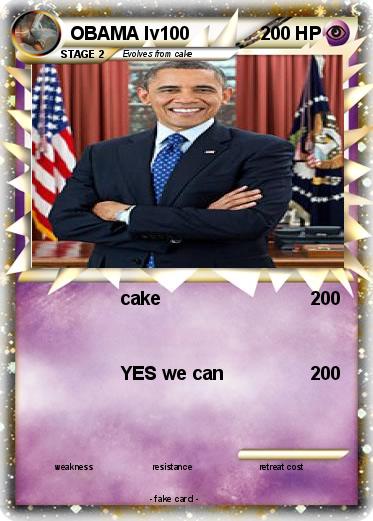Pokemon OBAMA lv100