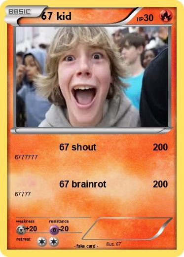 Pokemon 67 kid