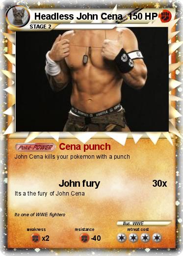 Pokemon Headless John Cena